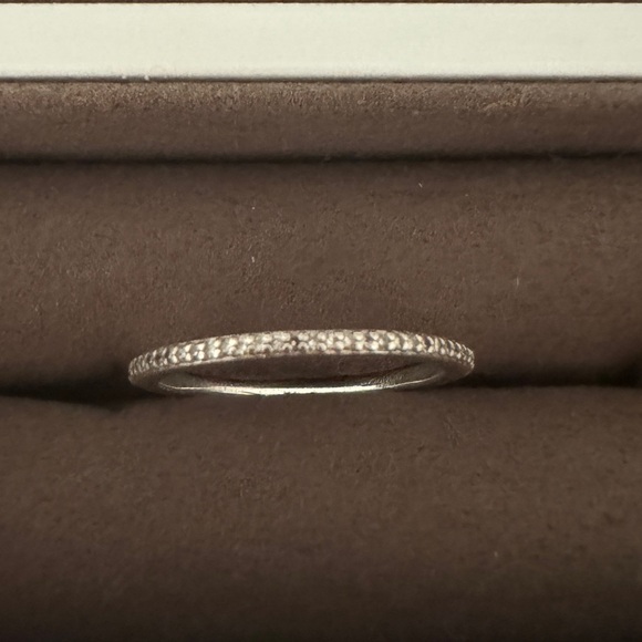 Monica Vinader Diamond Eternity Ring - Picture 2 of 2